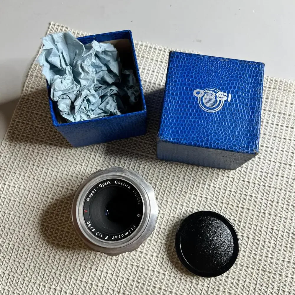 Meyer-Optik Görlitz Primotar E 50mm f/3.5 M42 Vintage Lens Germany‎ w/ Box